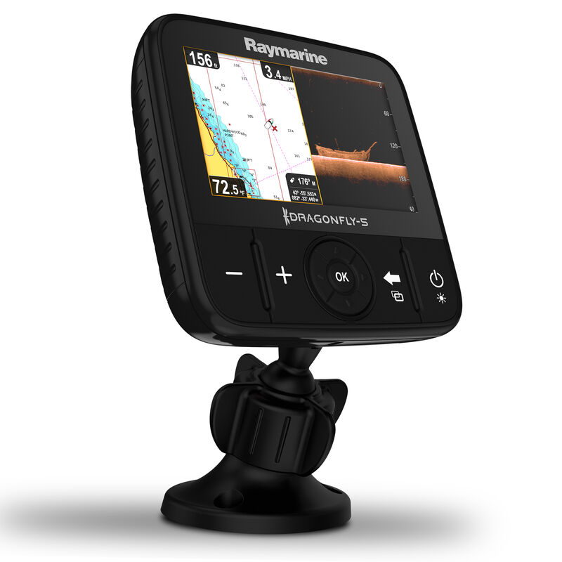 Raymarine Dragonfly 5 DVS With Dual-Channel CHIRP DownVision Sonar image number 9