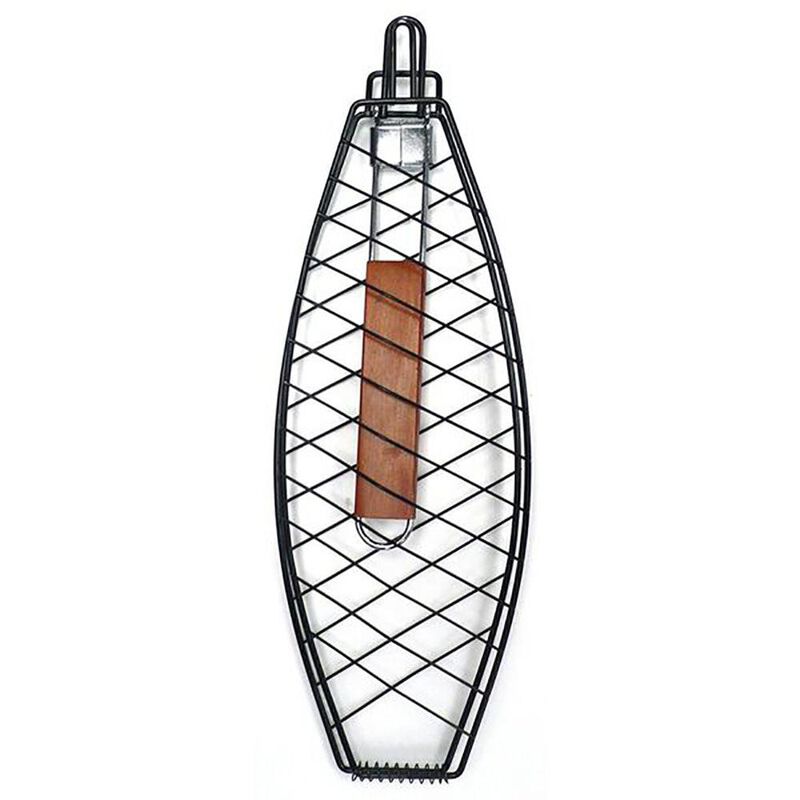 Mr. Bar-B-Q Flexible Non-Stick Fish Grilling Basket image number 1
