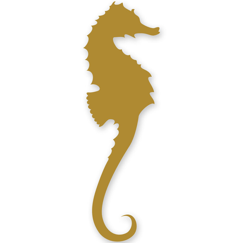 Sea Horse Vinyl Decal image number 2