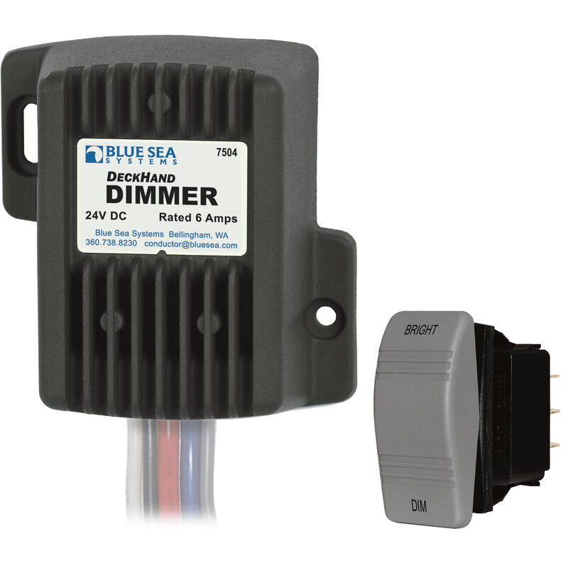 Blue Sea Systems DeckHand Dimmer, 24V DC 6A image number 1