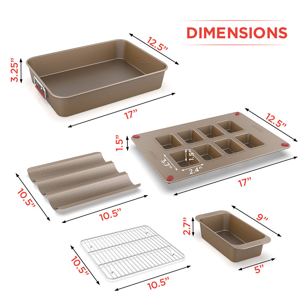 Elbee Home Nonstick Bread Baking Pan