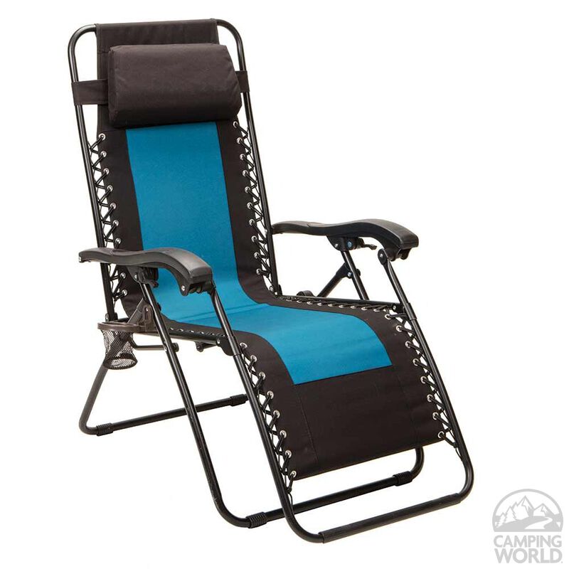 Duo-blend Recliner with Folding Bungee Table image number 7