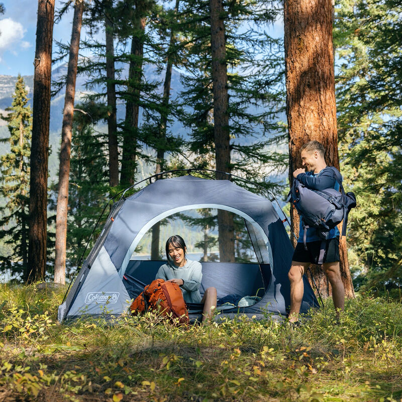 Coleman Skydome 4-Person Camping Tent with LED Lighting image number 7