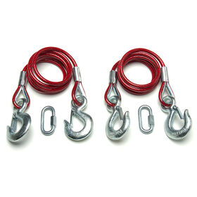 Roadmaster 653 Trailer Safety Cables, 10,000 lbs.