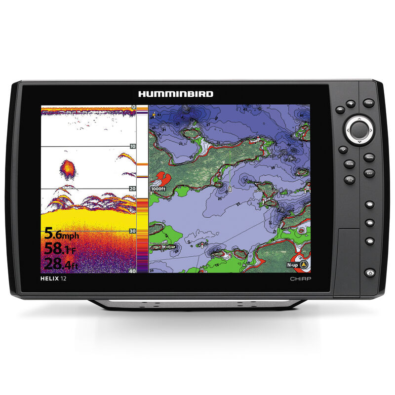 Humminbird Helix 12 CHIRP Sonar Fishfinder GPS Combo image number 1