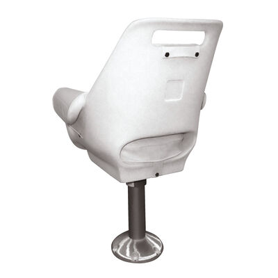 Wise Deluxe Pilot Chair w/12"-18" Adjustable Pedestal and Seat Slide
