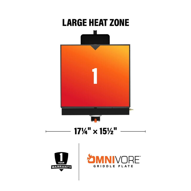 Blackstone OTG 17" Tabletop Griddle with Hood image number 4