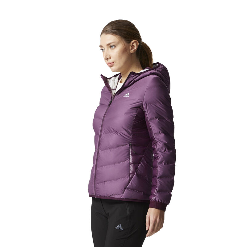 Adidas Women's Nuvic Hooded Down Jacket image number 5