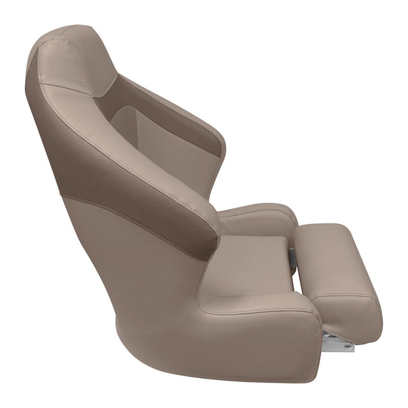 Wise Premier Pontoon XL Bucket Seat with Flip-Up Bolster image number 3