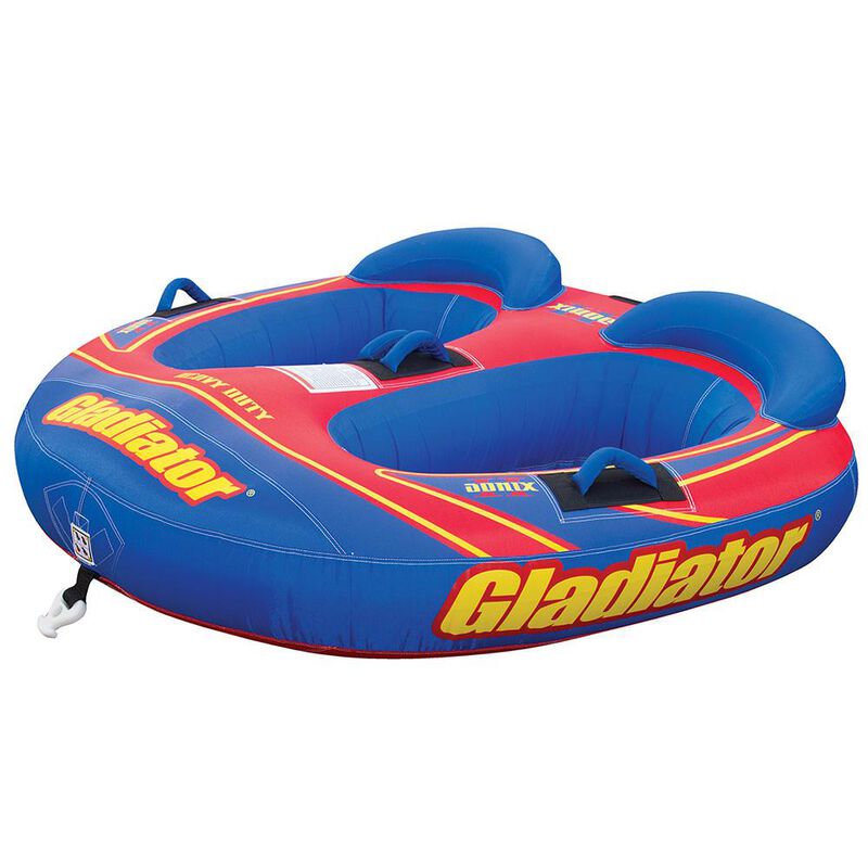 Gladiator Sonix II 2-Person Towable Tube With Lightning Valve image number 1
