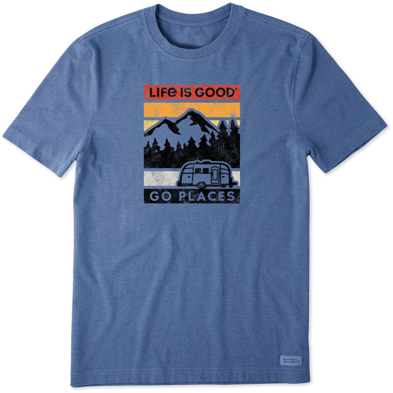 Life Is Good Men’s Go Places Short-Sleeve Crusher Tee image number 1