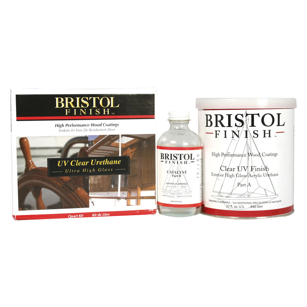MAS Epoxies Bristol Finish Clear Urethane, Quart Overton's