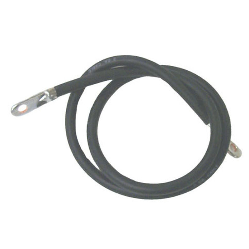 Sierra Black Engine Battery Cable, 4'L image number 1