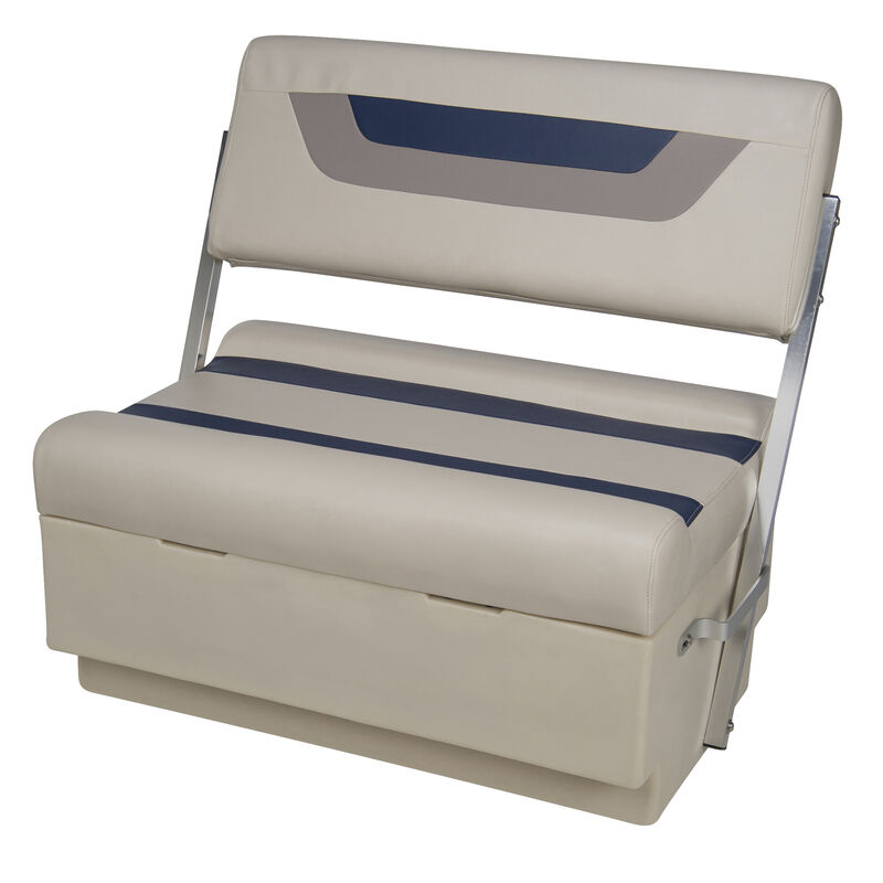 Toonmate Designer Pontoon Flip-Flop Seat, Platinum image number 1