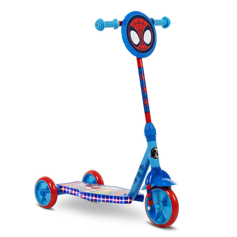 Disney Spidey & His Amazing Friends Light Up 3-Wheel Scooter