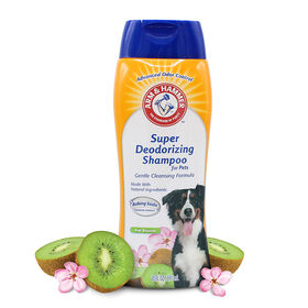 Arm & Hammer Super Deodorizing Shampoo for Pets, Kiwi Blossom Scent, 20 oz.