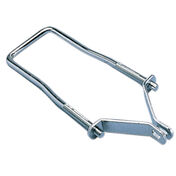 Spare Trailer Tire Carrier With Locking Brackets