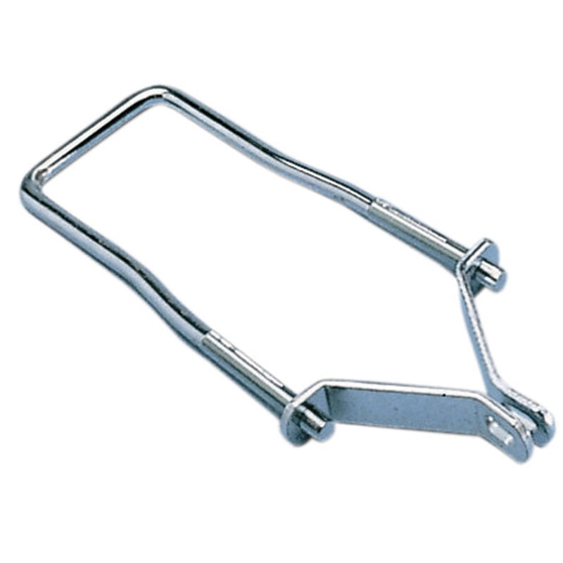 Spare Trailer Tire Carrier With Locking Brackets image number 1
