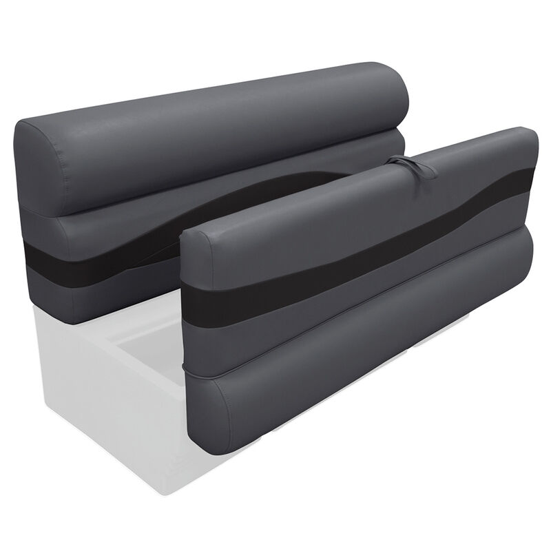 Wise Premier Pontoon 50" Bench Seat Top Cushion Set Only image number 4