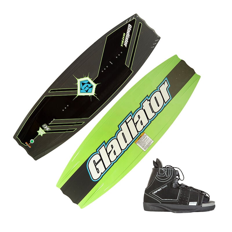 Gladiator Matrix Wakeboard with Clutch Bindings image number 1