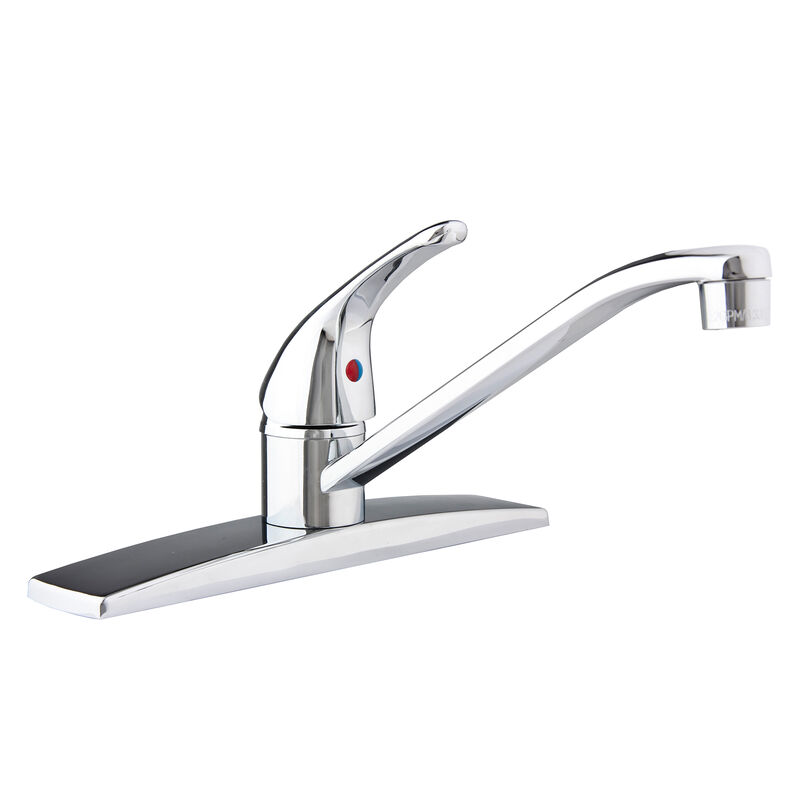 Dura Faucet Single-Lever RV Kitchen Faucet, Chrome image number 1