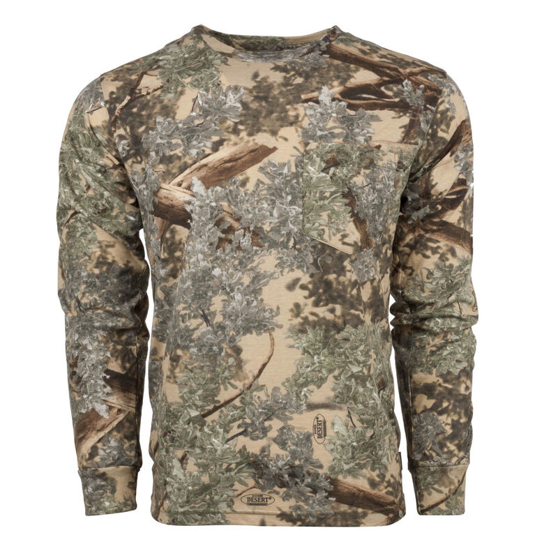 King's Camo Men's Classic Cotton Long-Sleeve Tee image number 1