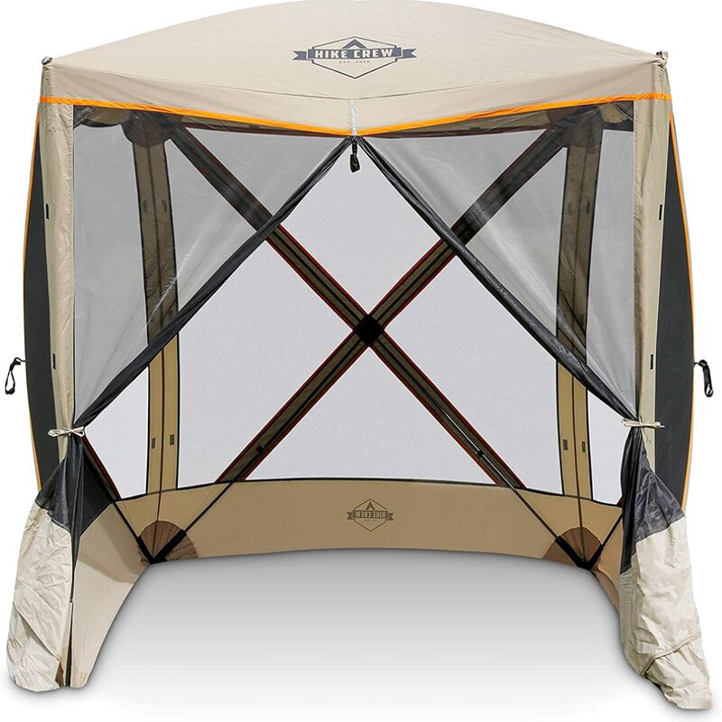 Hike Crew Portable 4-Sided Screen Gazebo with Carrying Bag image number 1