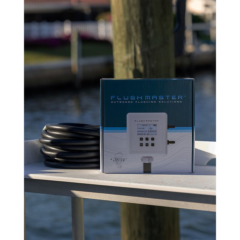 Flushmaster Outboard Flushing System, 2-Outlet, 20' Hose image number 9