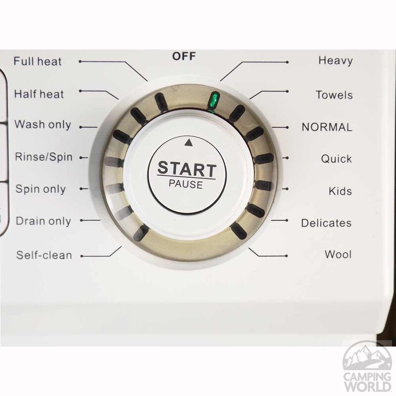 Pinnacle Super Combo Washer/Dryer 4400 with Automatic Water Level and Sensor Dry, White image number 8