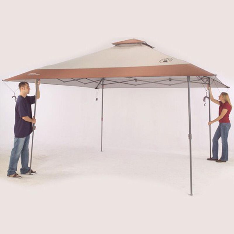 Coleman Instant Canopy 13 ft x 13 ft - Cream/Brown image number 12
