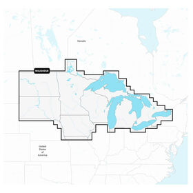 Garmin Navionics+ NSUS005R U.S. North & Great Lakes