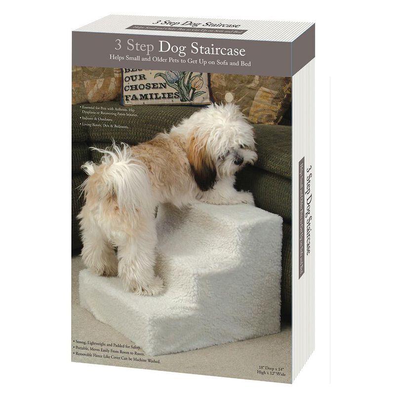 Pet Steps with Fleece Cover, 3 Step image number 1