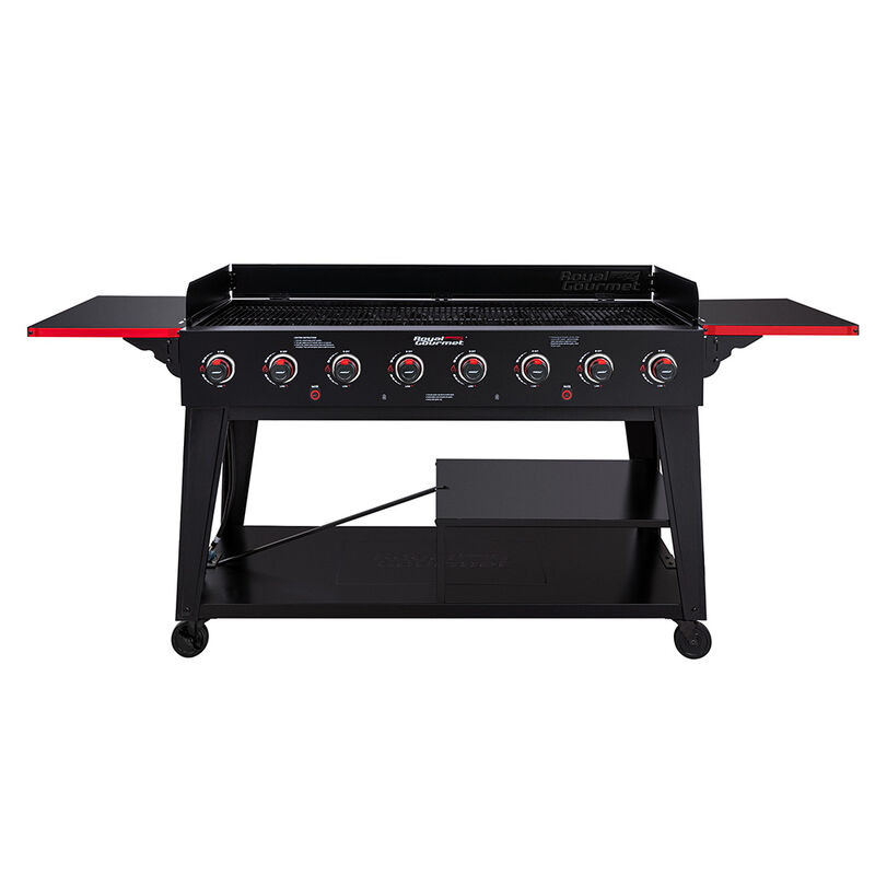 Royal Gourmet GB Series 8-Burner Gas Grill, Black/Red image number 5