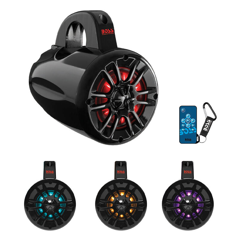 Boss Audio MRWT40RGB 4" Two-Way Waketower Speakers, Pair image number 4
