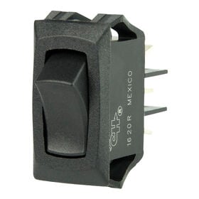 BEP SPDT Rocker Switch, On/On, Curved