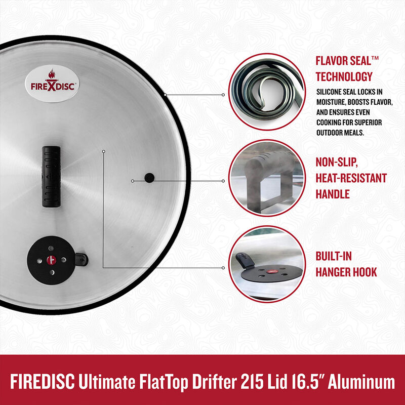 FIREDISC Ultimate FlatTop Drifter 215 Lid image number 6