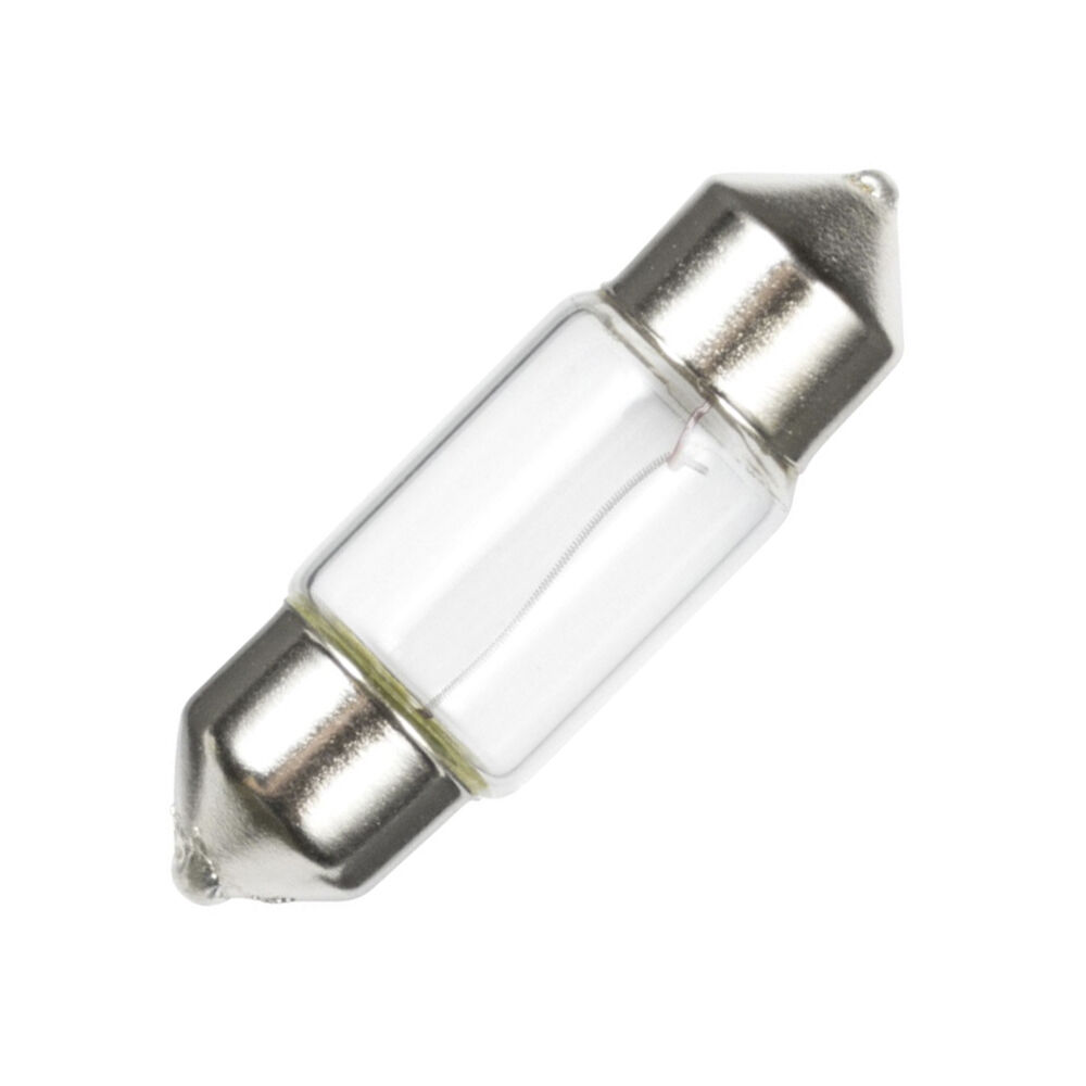 10 X Festoon Bulbs 267 12v 15w S8.5d 15x43mm