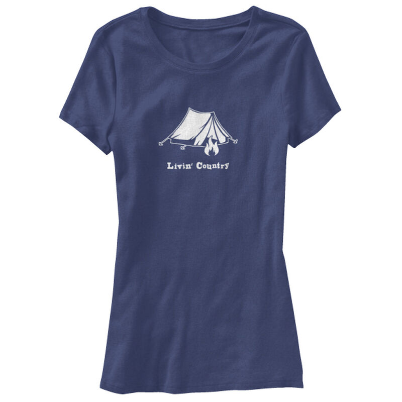 Livin' Country Women's Tent Short-Sleeve Tee image number 1