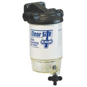 Moeller Clear Site Water Separating Fuel Filter System w/Powder-Coated Head