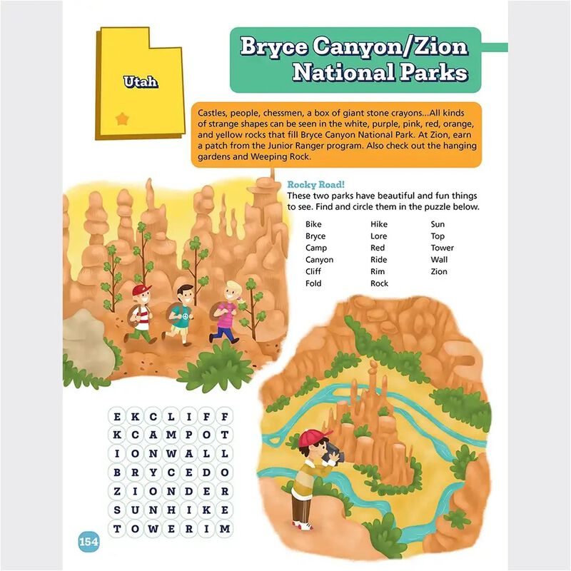 Rand McNally The Ultimate Backseat Book 3-in-1 Kids' Activity Book image number 4