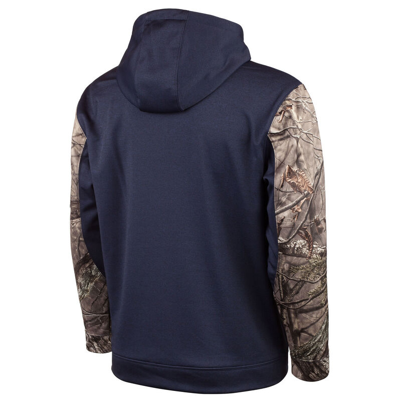 Huntworth Men's Heather Performance Fleece Pullover Hoodie image number 4