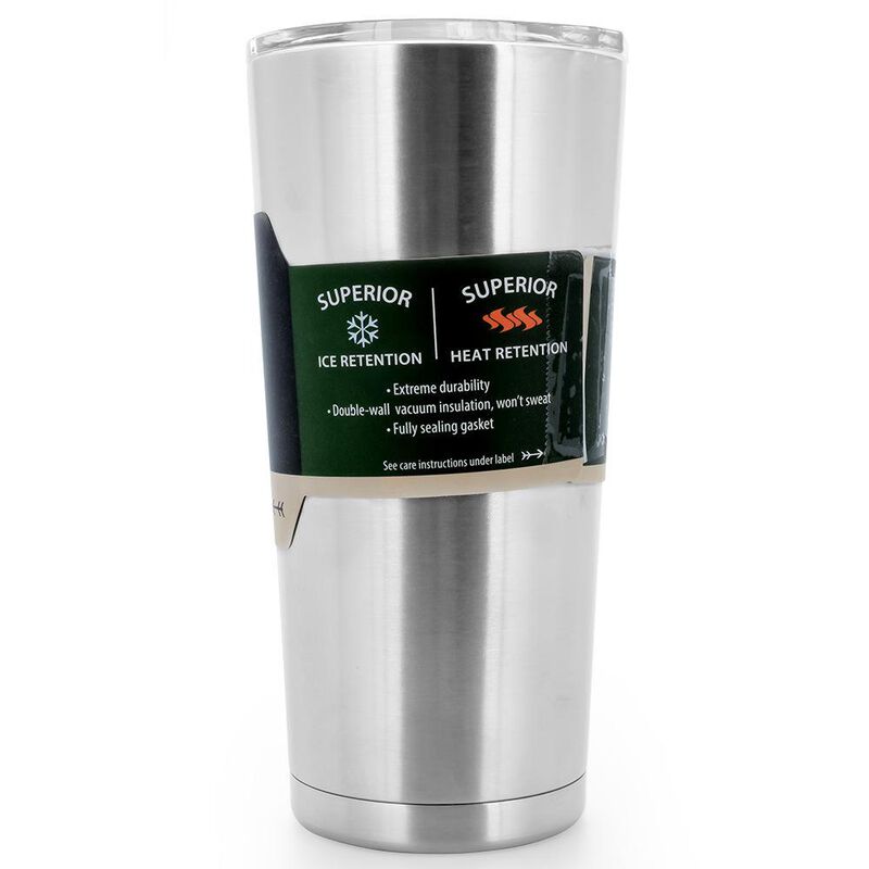 Camco Caribou 20-Oz. Vacuum-Insulated Stainless Steel Tumbler image number 2