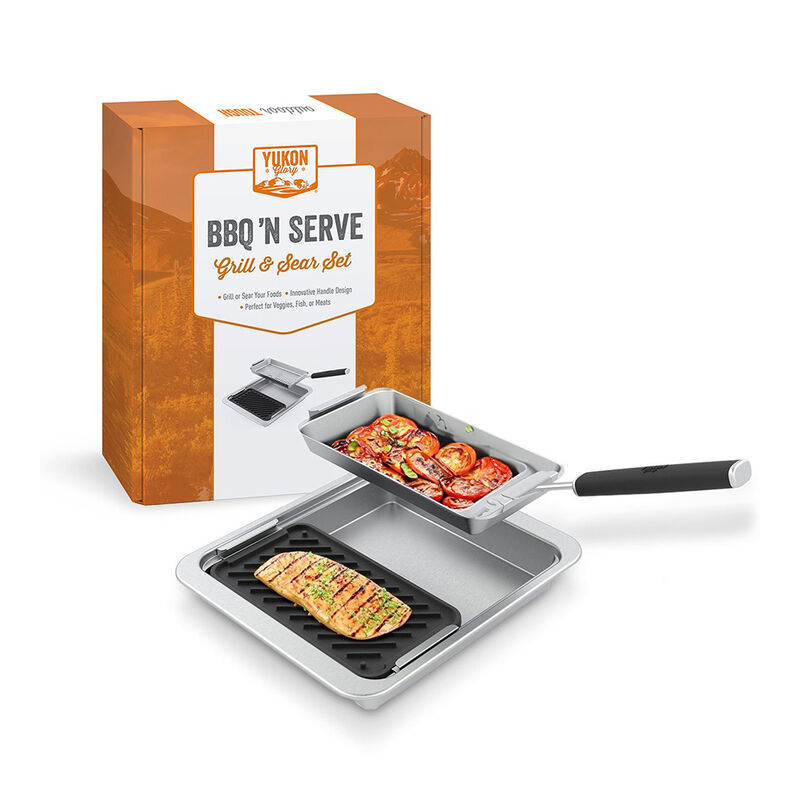 Yukon Glory BBQ 'N Serve Grill and Sear Set image number 3