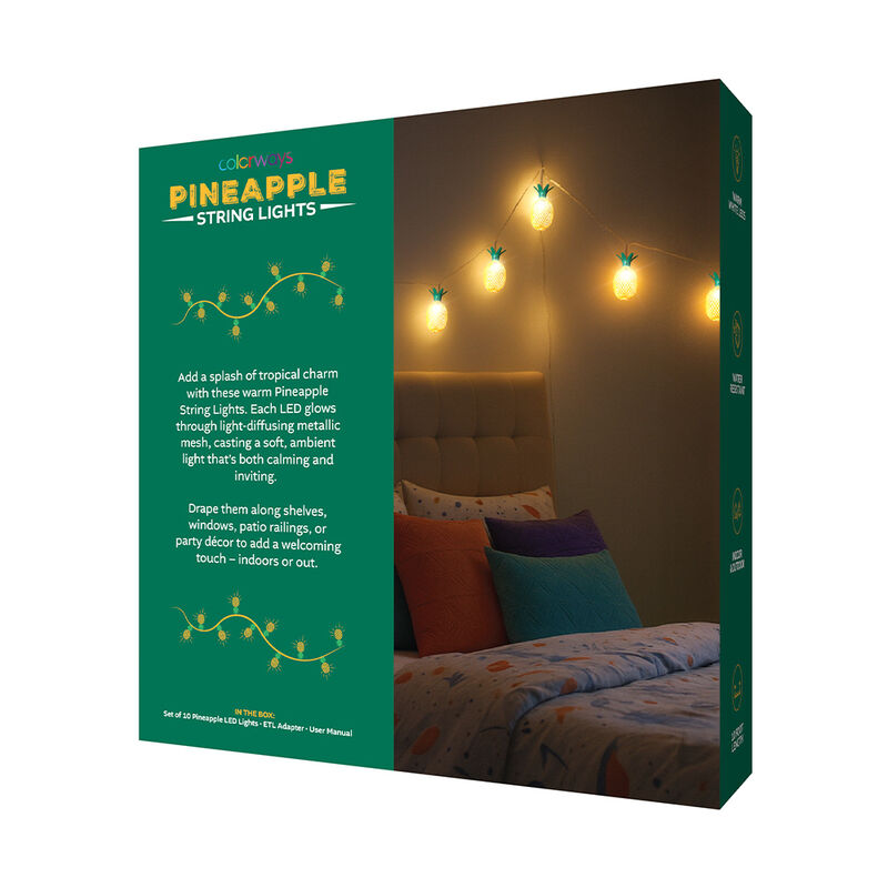 Colorways 10' Pineapple String Light image number 4