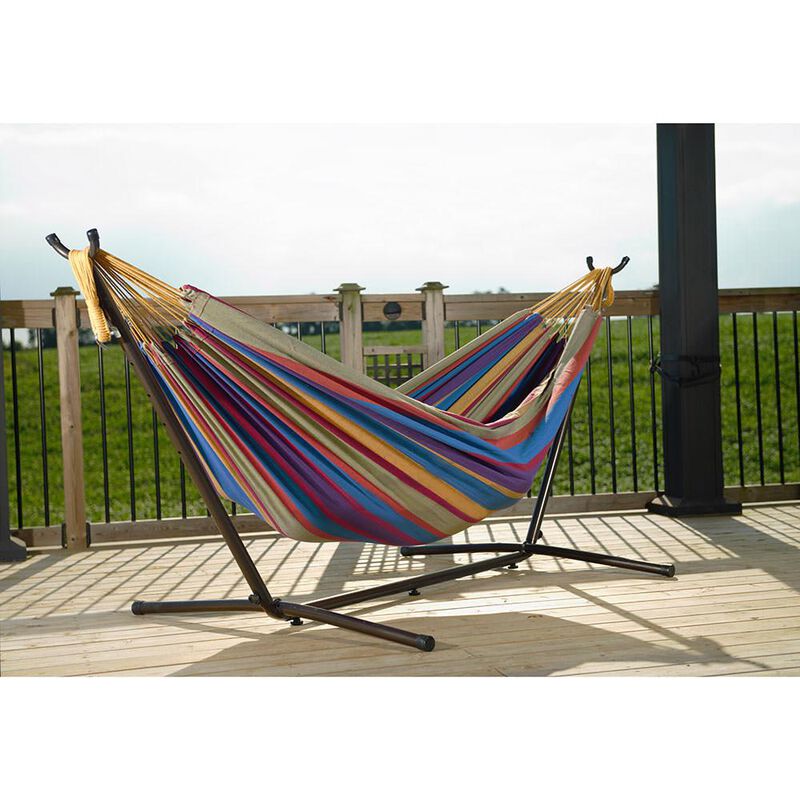Vivere Double Hammock with 9' Stand Combo  image number 13