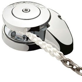 Maxwell RC6 12V Windlass, 1/4" Chain And 1/2" Rope