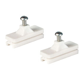 Bimini Top Fittings - Nylon Slide Track Side Mount, pair