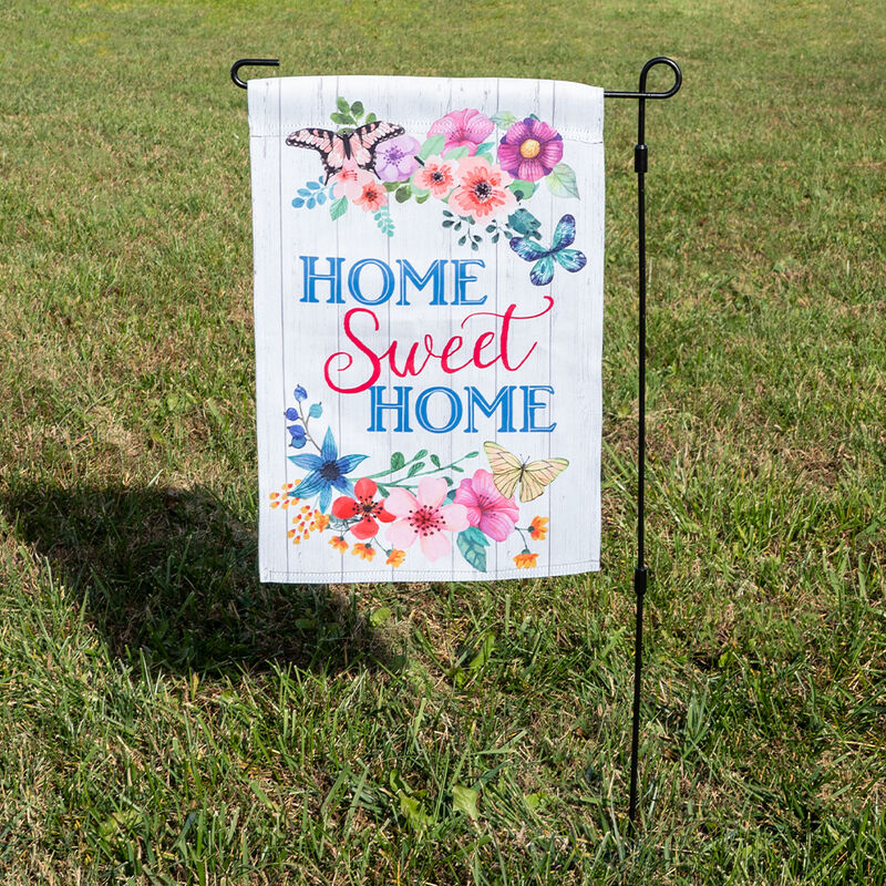 Welcome and Home Sweet Home Garden Flags, 2-Pack image number 4