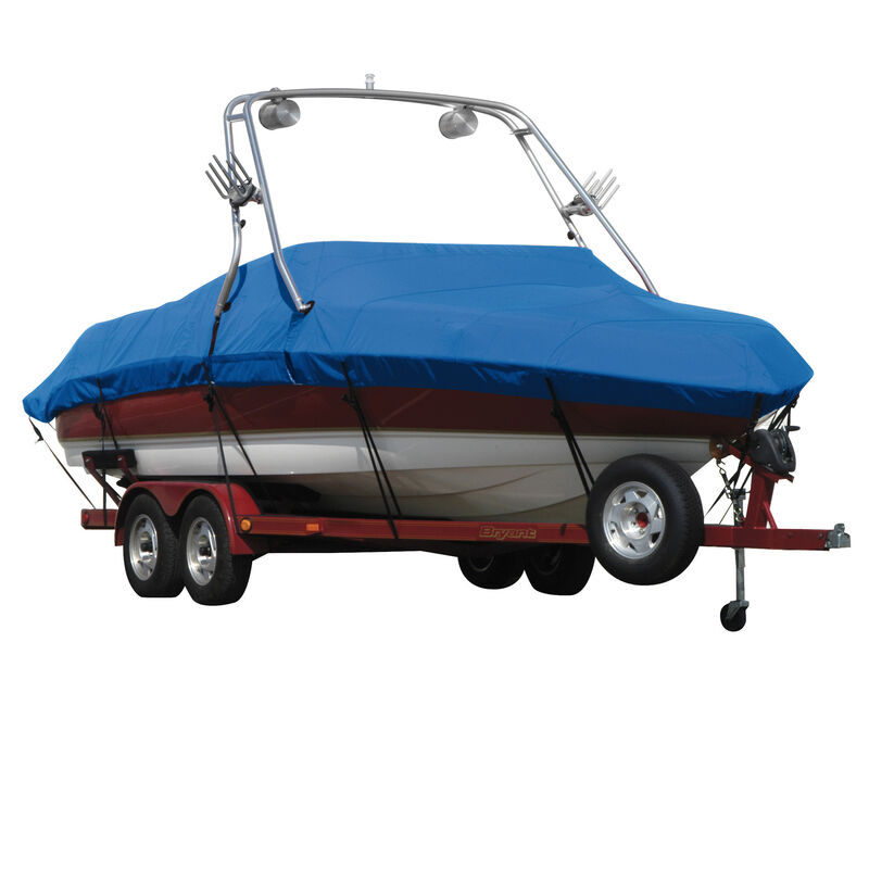 Sunbrella Boat Cover For Moomba Mobius Ls W/Wakeboard Tower Covers Platform image number 2