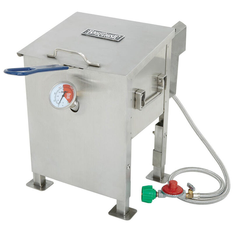 Bayou Classic&reg; 2.5-gal Stainless Bayou Fryer image number 1